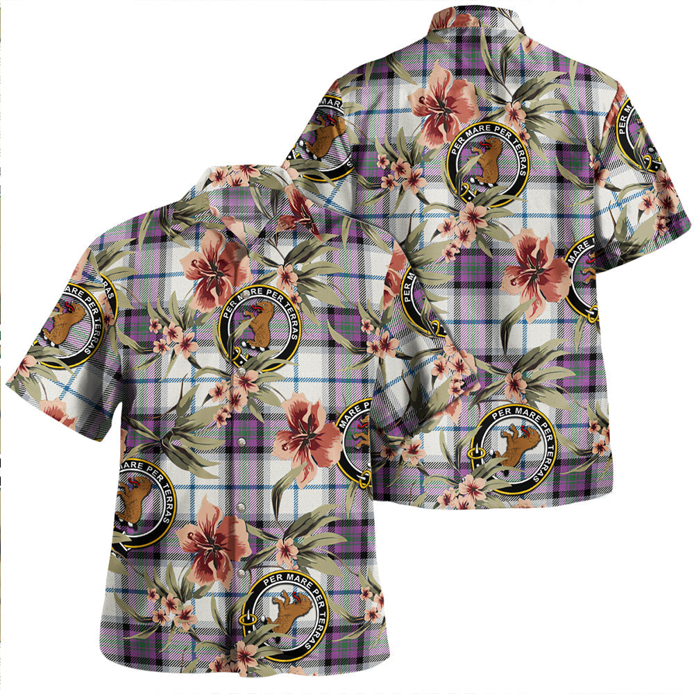 Alexander of Menstry Dress Ancient Clan Badge Tartan Aloha Hawaiian Shirt Tropical Old Style