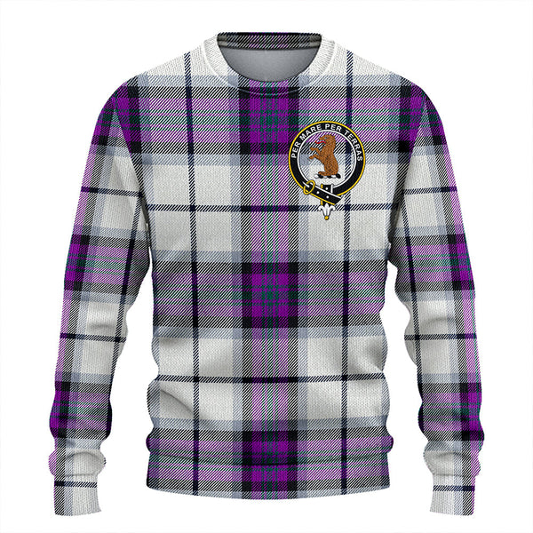 Alexander of Menstry Dress Modern Clan Badge Tartan Knitted Sweater