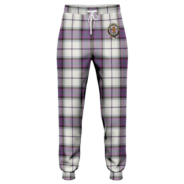 Alexander of Menstry Dress Weathered Clan Badge Tartan Jogger Pants