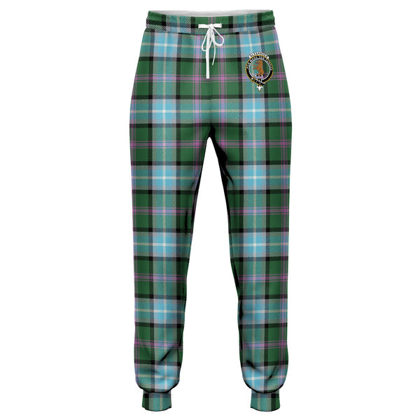 Alexander of Menstry Hunting Ancient Clan Badge Tartan Jogger Pants