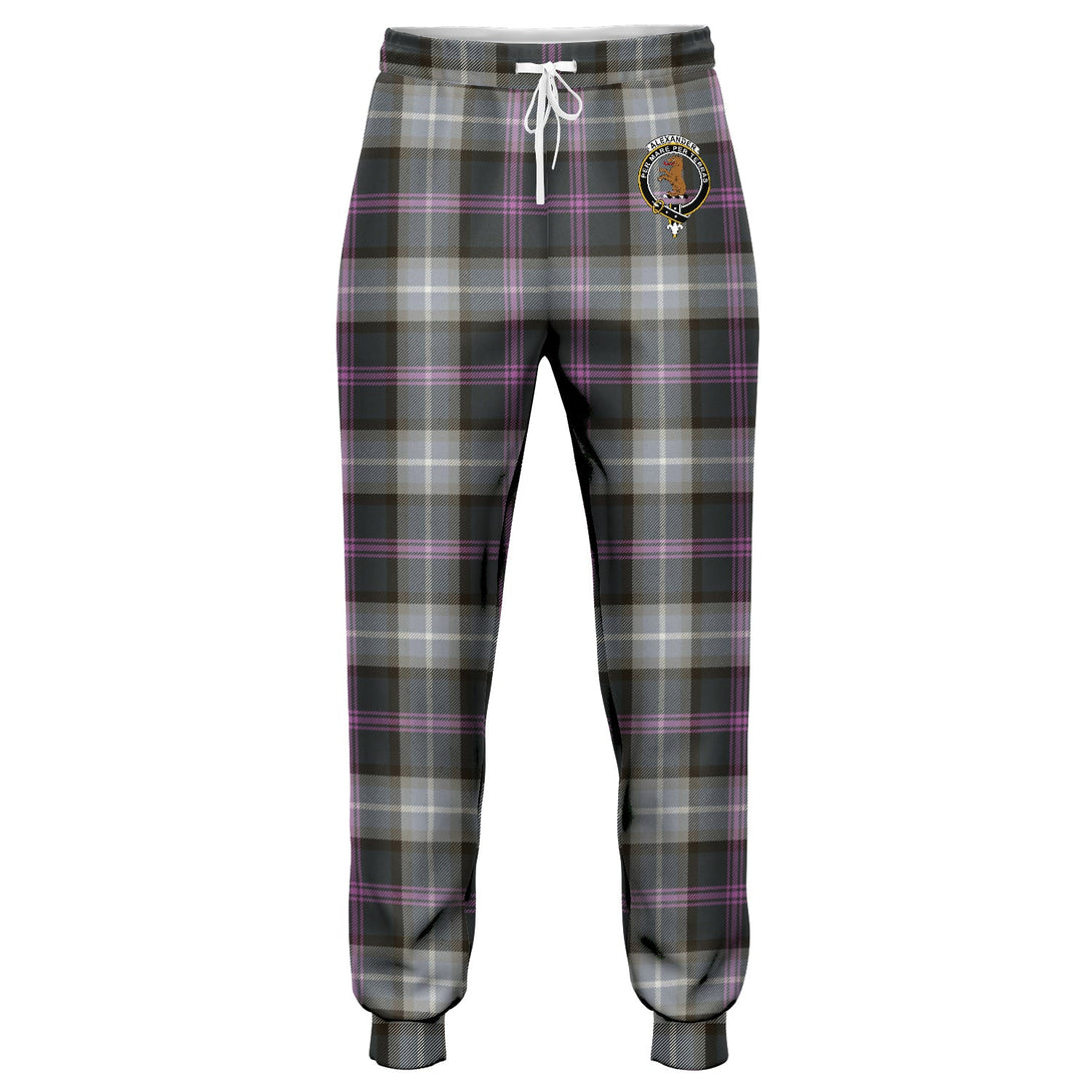 Alexander of Menstry Hunting Weathered Clan Badge Tartan Jogger Pants