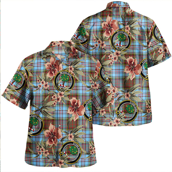 Anderson Ancient Clan Badge Tartan Aloha Hawaiian Shirt Tropical Old Style