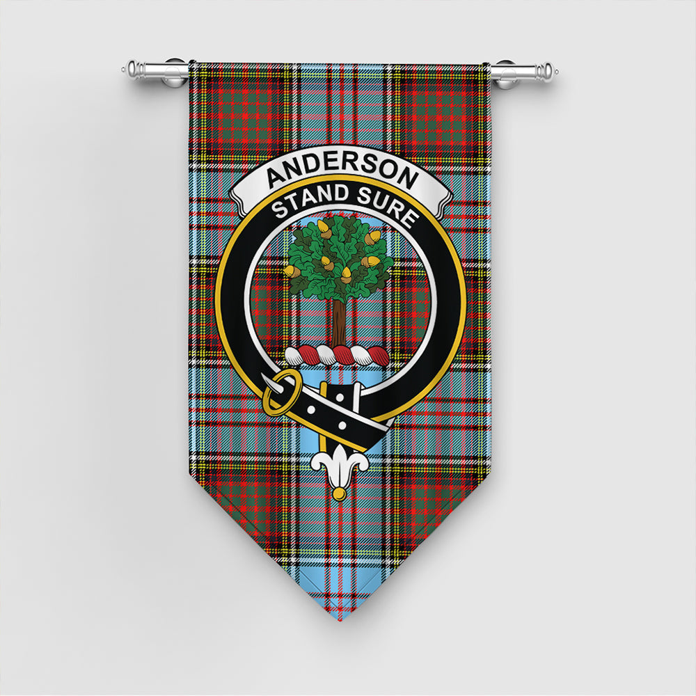 Anderson Ancient Tartan Classic Crest Gonfalon