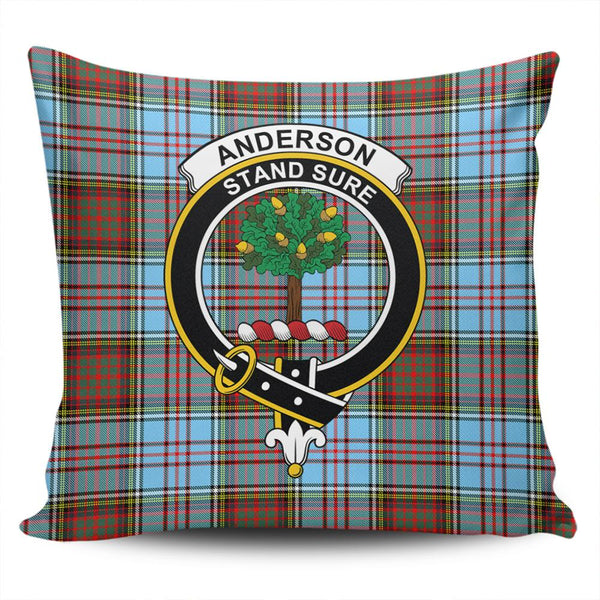 Anderson Ancient Tartan Classic Crest Pillow Cover