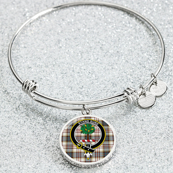 Anderson Arisaid Ancient Clan Badge Tartan Classic Circle Bangle