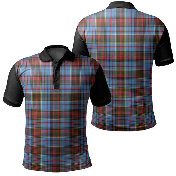 Anderson Modern Tartan Classic Polo Shirt Black Neck 1 Style