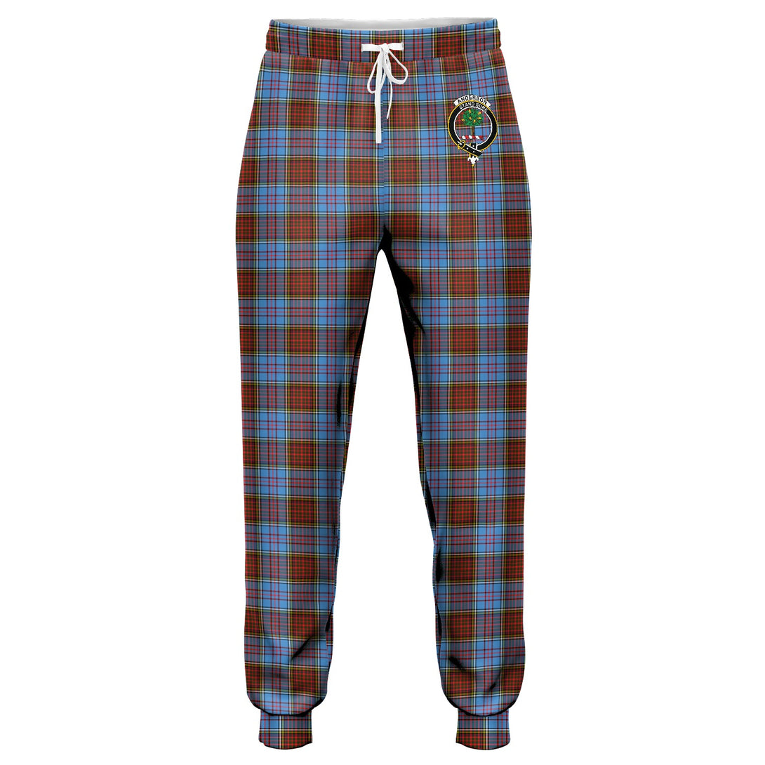 Anderson Modern Clan Badge Tartan Jogger Pants