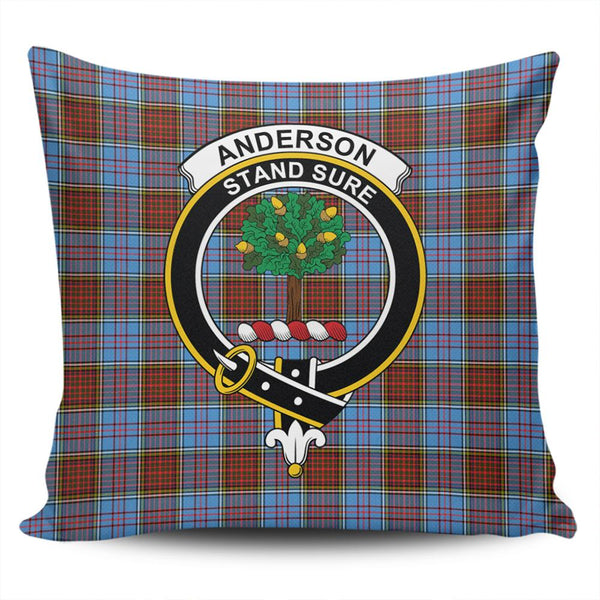 Anderson Modern Tartan Classic Crest Pillow Cover