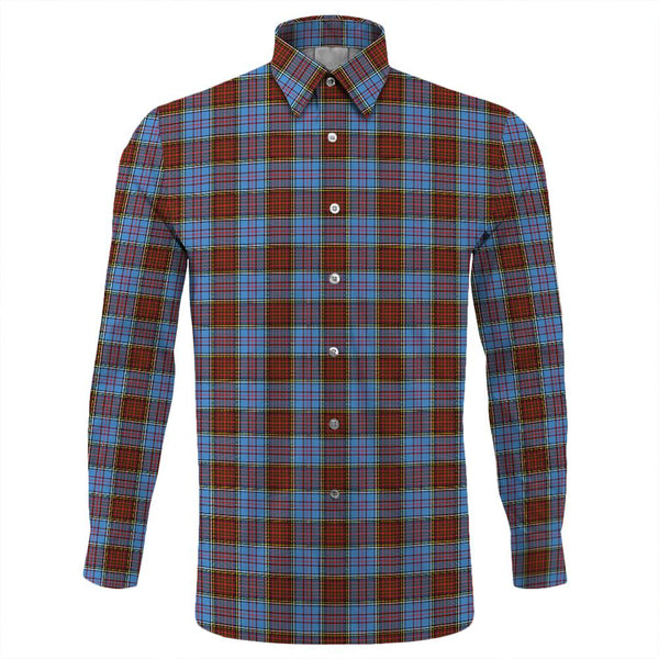 Anderson Modern Tartan Classic Long Sleeve Button Shirt