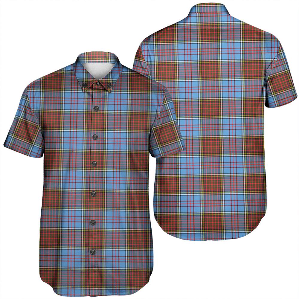 Anderson Modern Tartan Classic Short Sleeve Shirt