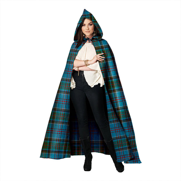 Anderson Old Modern Clan Badge Tartan Hooded Cloak