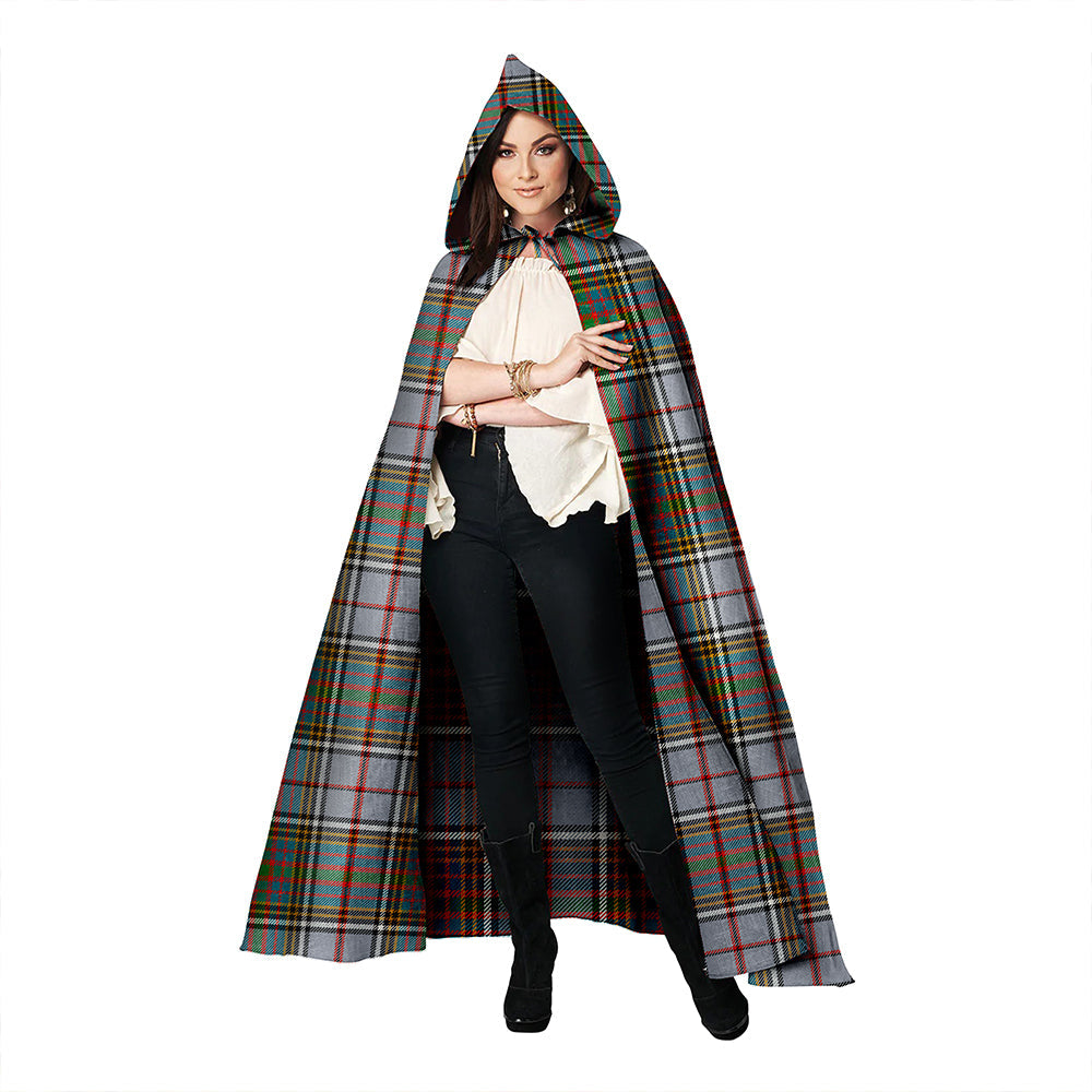 Anderson Ross Ancient Clan Badge Tartan Hooded Cloak