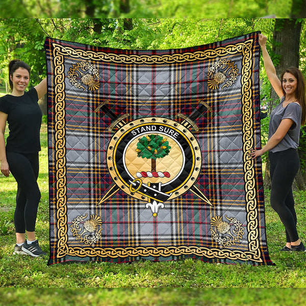 Anderson Ross Modern Clan Badge Tartan Premium Quilt Celtic Shield