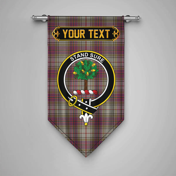 Anderson Ross Weathered Clan Badge Tartan Gonfalon Personalize