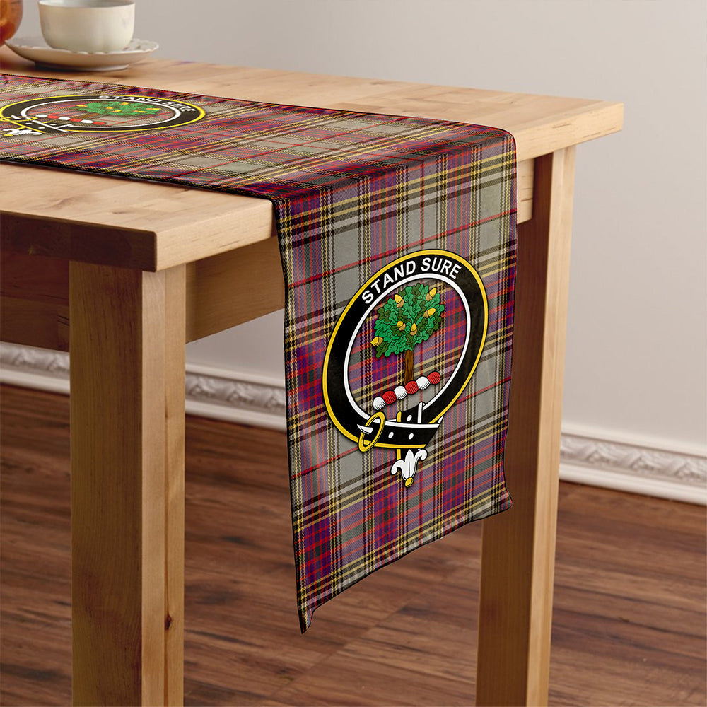 Anderson Ross Weathered Clan Badge Tartan Table Runner