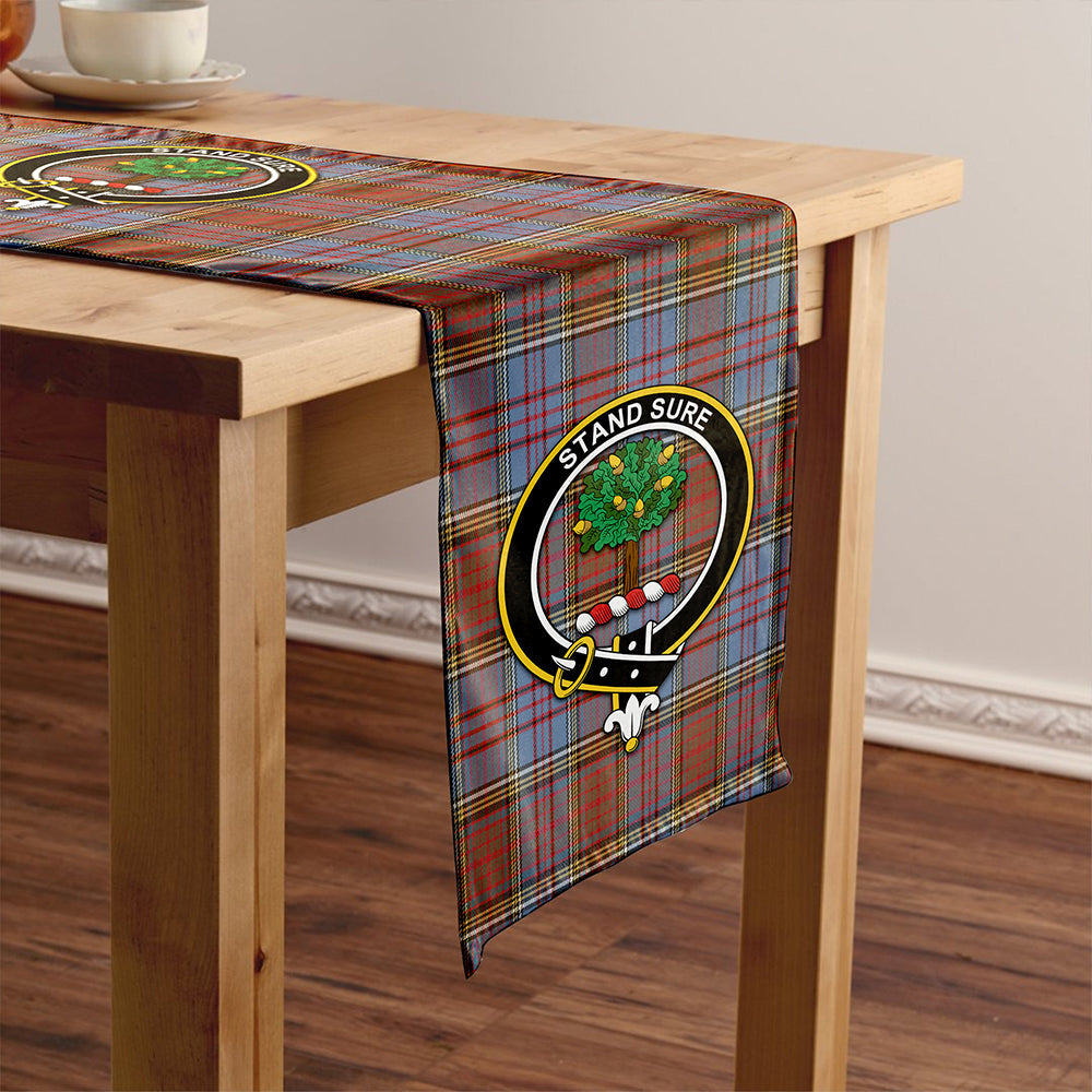 Anderson Weathered Clan Badge Tartan Table Runner