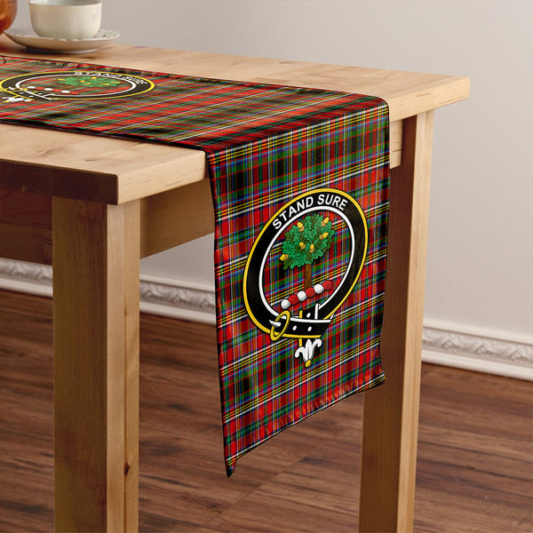 Anderson of Arbrake Clan Badge Tartan Table Runner