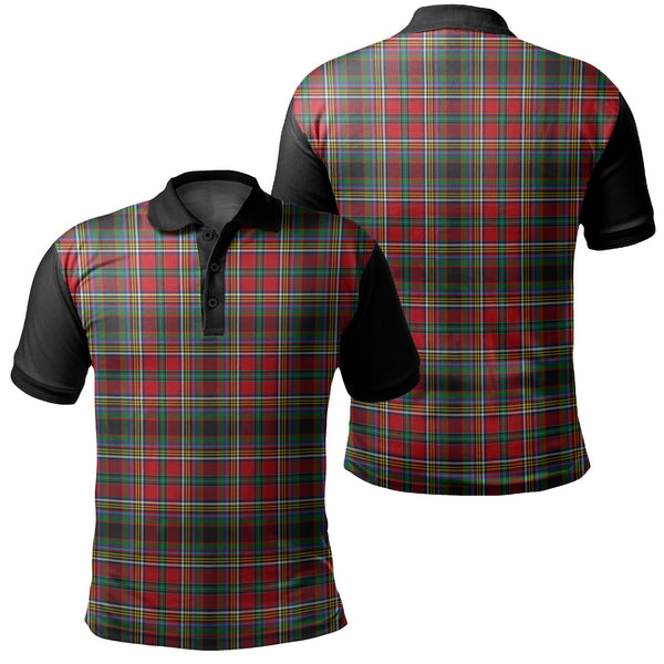 Anderson of Arbrake Tartan Classic Polo Shirt Black Neck 1 Style