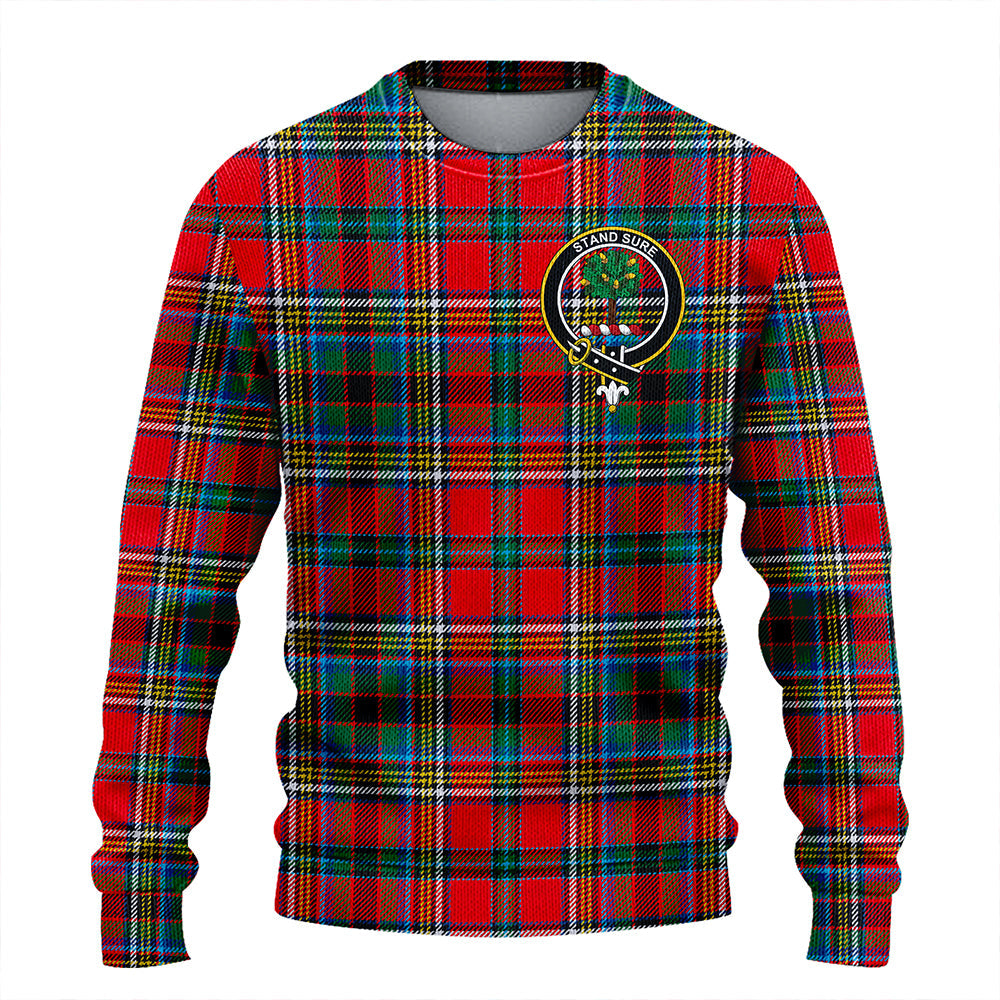 Anderson of Ardbrake Weathered Clan Badge Tartan Knitted Sweater