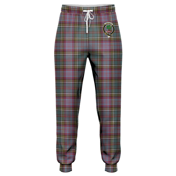 Anderson of Kinneddar Hunting Weathered Clan Badge Tartan Jogger Pants