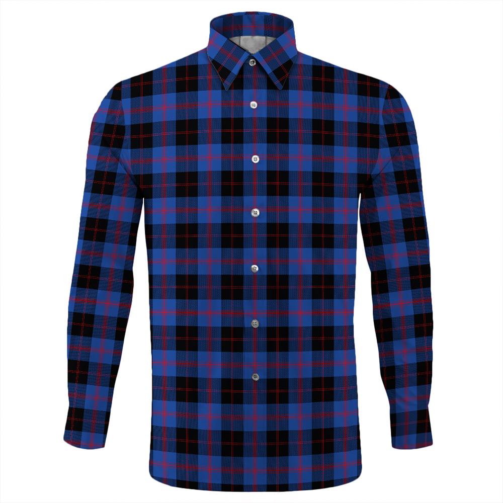 Angus Modern Tartan Classic Long Sleeve Button Shirt