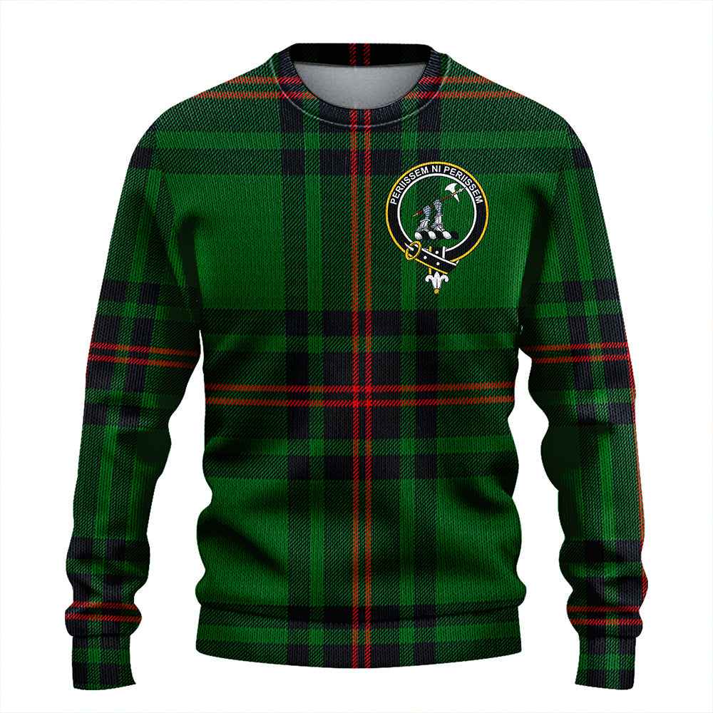 Anstruther Clan Badge Tartan Knitted Sweater