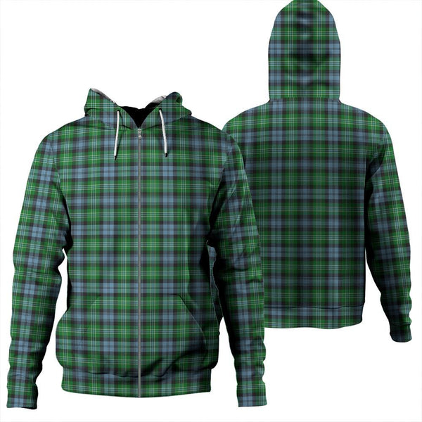 Arbuthnot Ancient Tartan Classic Zipper Hoodie