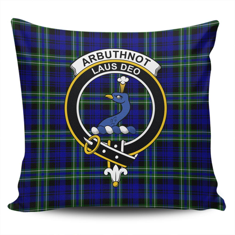 Arbuthnot Modern Tartan Classic Crest Pillow Cover