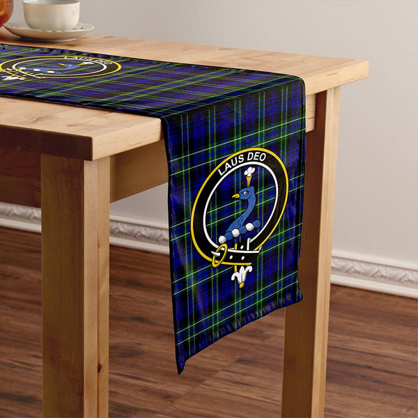 Arbuthnot Modern Clan Badge Tartan Table Runner