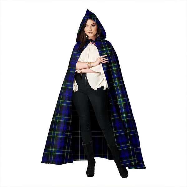 Arbuthnot Modern Clan Badge Tartan Hooded Cloak