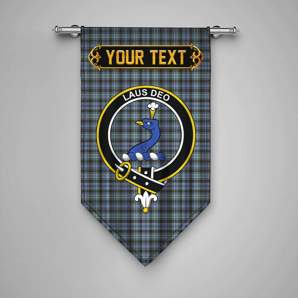 Arbuthnot Weathered Clan Badge Tartan Gonfalon Personalize