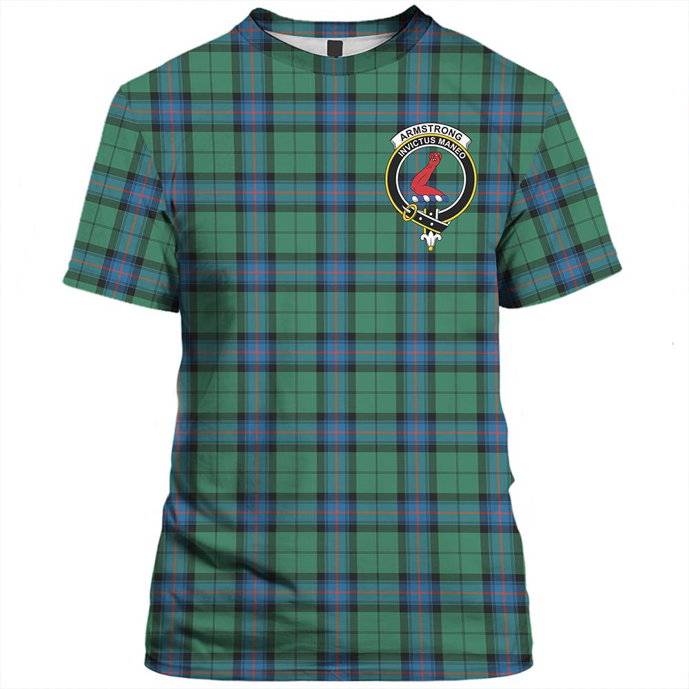 Armstrong Ancient Tartan Classic Crest T-Shirt