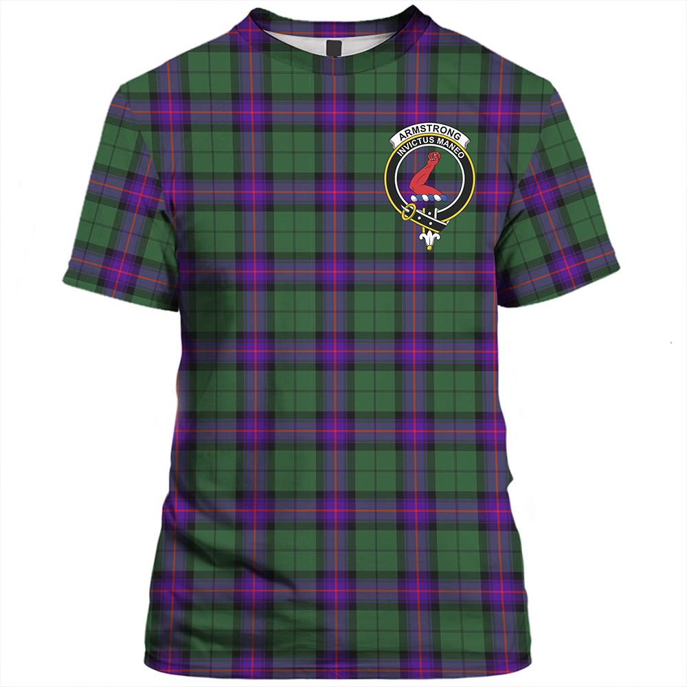 Armstrong Modern Tartan Classic Crest T-Shirt