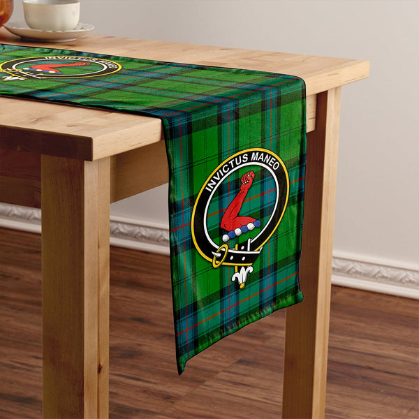 Armstrong Ancient Clan Badge Tartan Table Runner