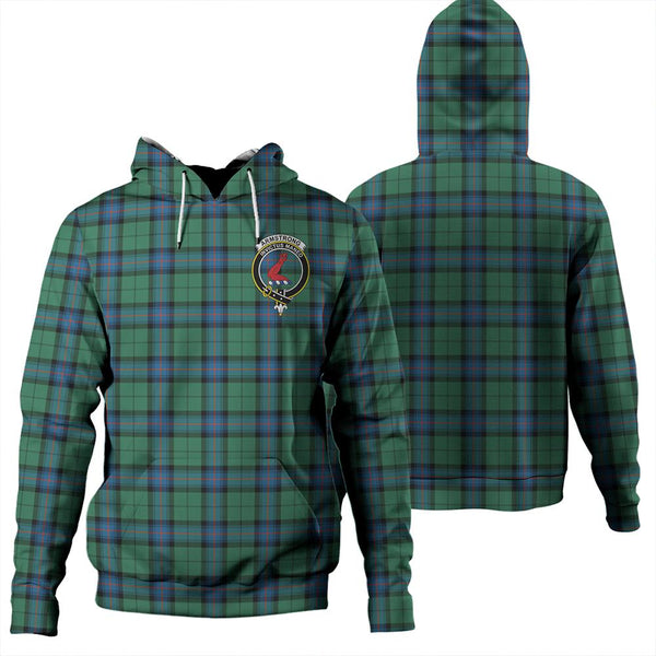 Armstrong Ancient Tartan Classic Crest Hoodie