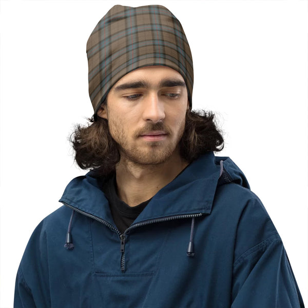 Armstrong Weathered Clan Badge Tartan Beanie