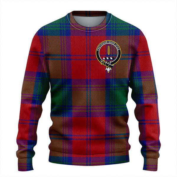 Auchinleck Clan Badge Tartan Knitted Sweater