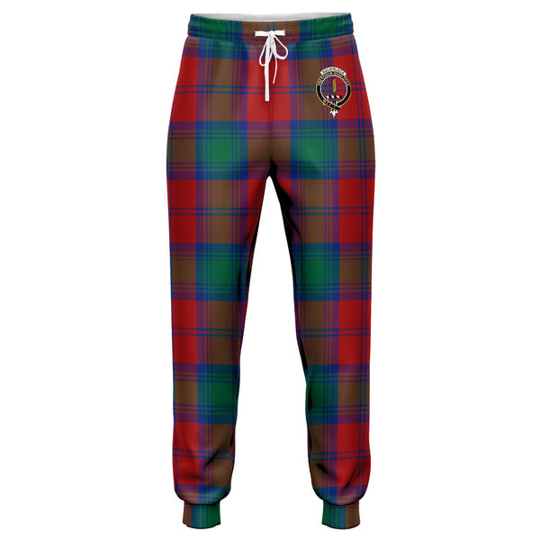 Auchinleck Clan Badge Tartan Jogger Pants