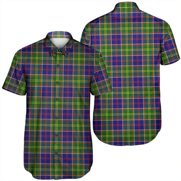 Ayrshire District Tartan Classic Short Sleeve Shirt