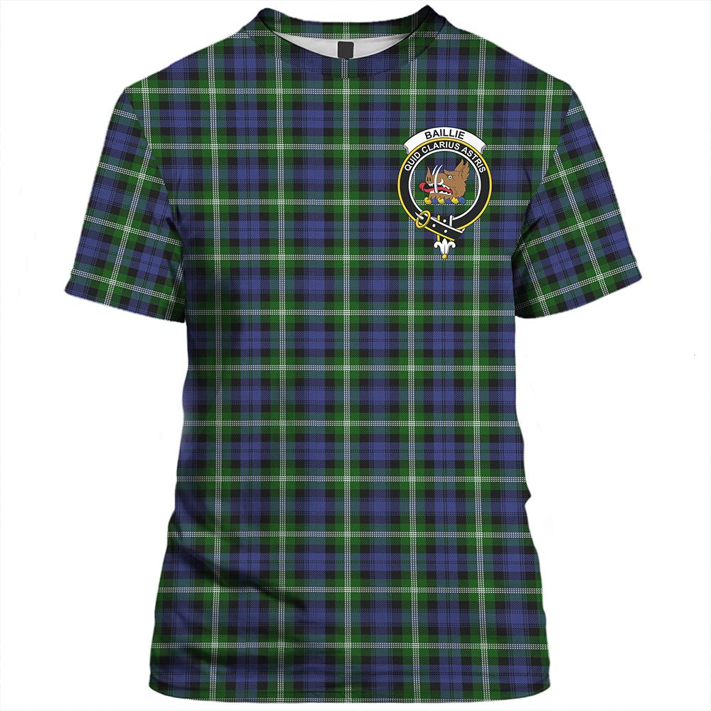 Baillie Ancient Tartan Classic Crest T-Shirt