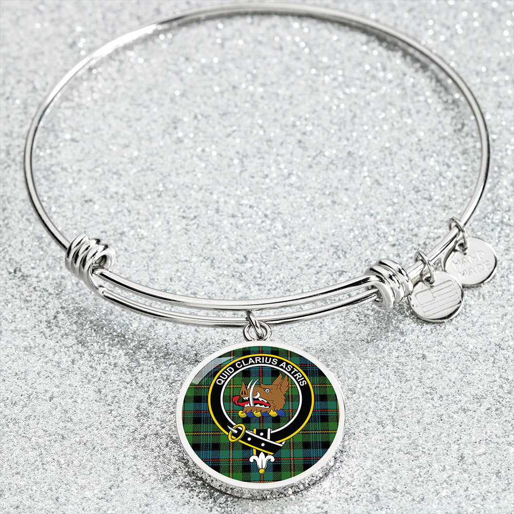 Baillie Ancient Clan Badge Tartan Classic Circle Bangle