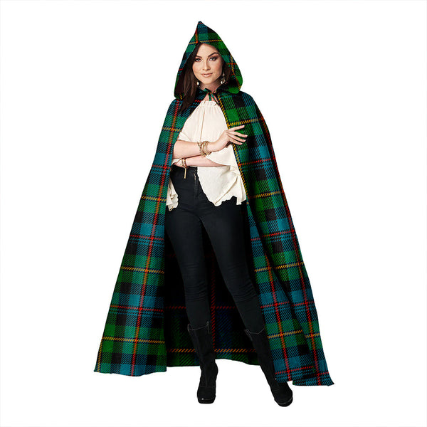 Baillie Ancient Clan Badge Tartan Hooded Cloak