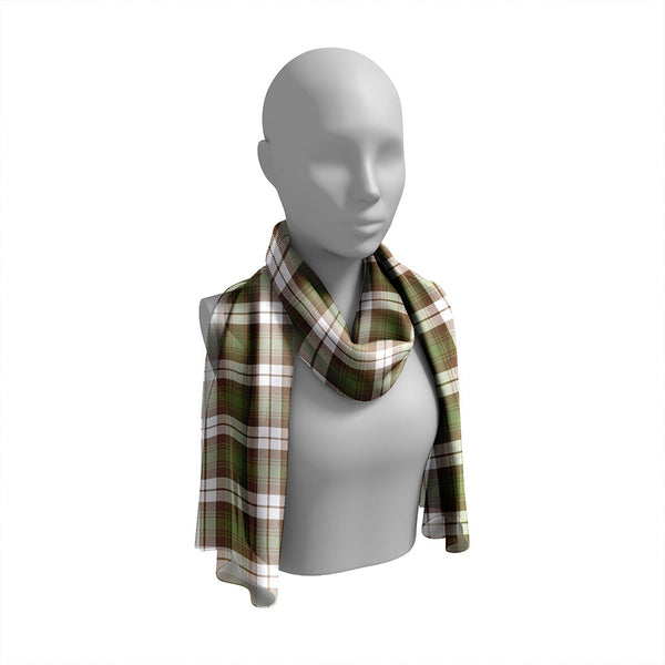 Baillie Dress Ancient Tartan Classic Silk Habotai Long Scarf