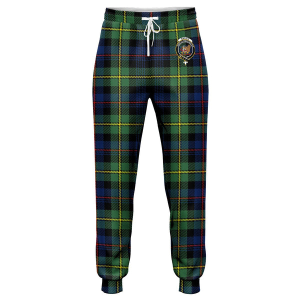 Baillie Modern Clan Badge Tartan Jogger Pants