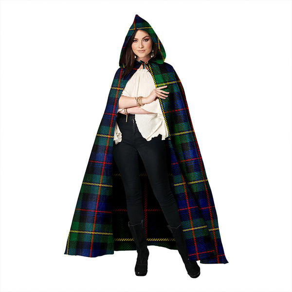 Baillie Modern Clan Badge Tartan Hooded Cloak