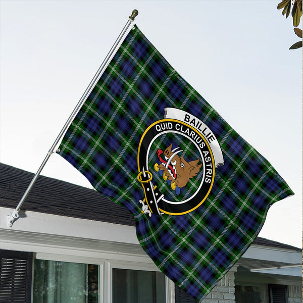 Baillie Modern Classic Crest House Flag