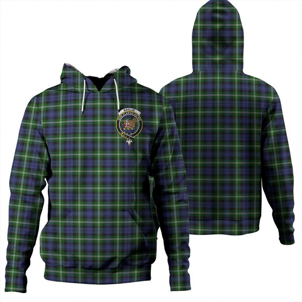 Baillie Modern Tartan Classic Crest Hoodie