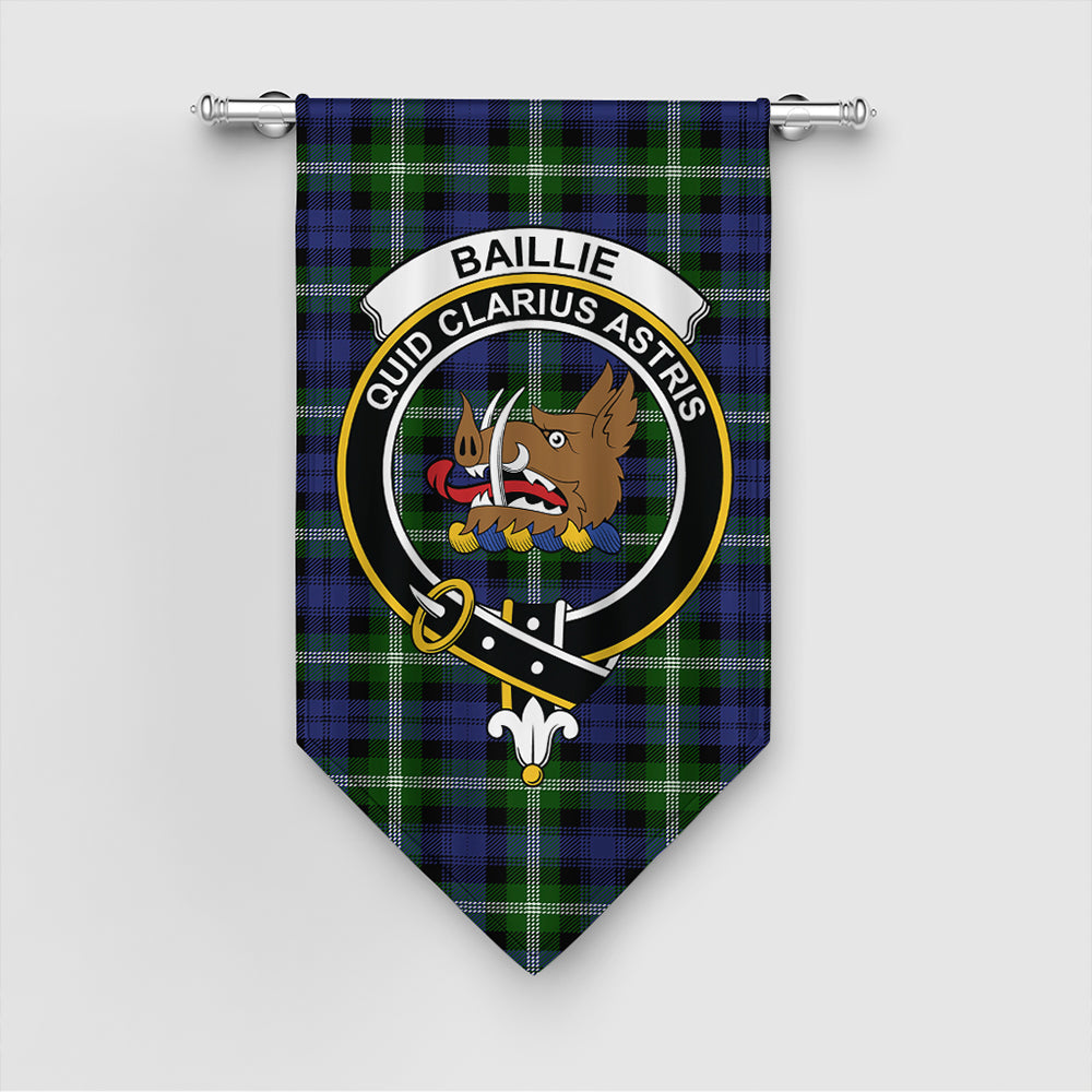 Baillie Modern Tartan Classic Crest Gonfalon