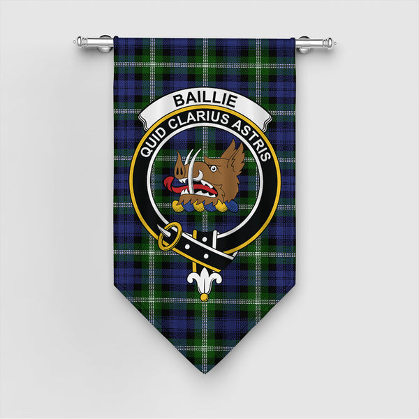 Baillie Modern Tartan Classic Crest Gonfalon