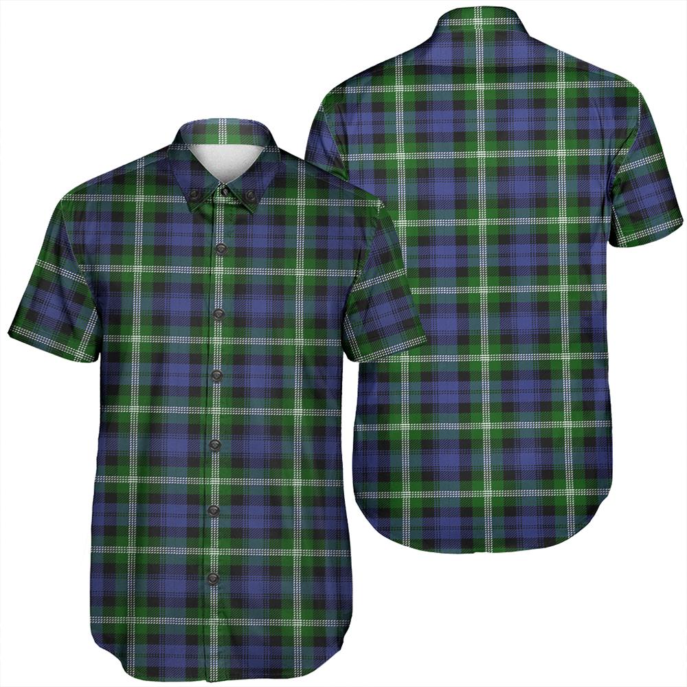 Baillie Modern Tartan Classic Short Sleeve Shirt